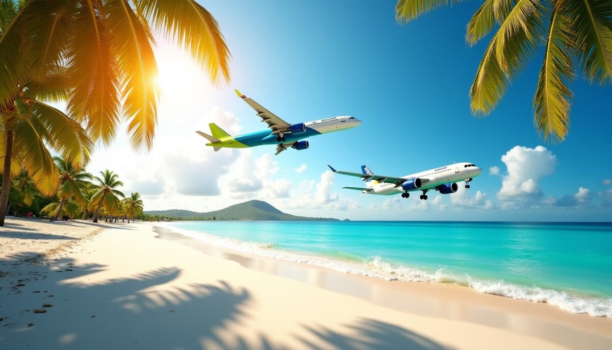 Air Caraïbes vs Corsair : Quelle compagnie privilégier pour un voyage réussi vers les Antilles ?