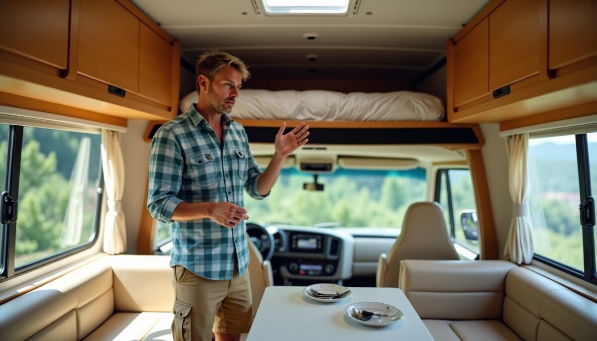 Guide pratique : comment débloquer un lit pavillon de camping-car en toute simplicité