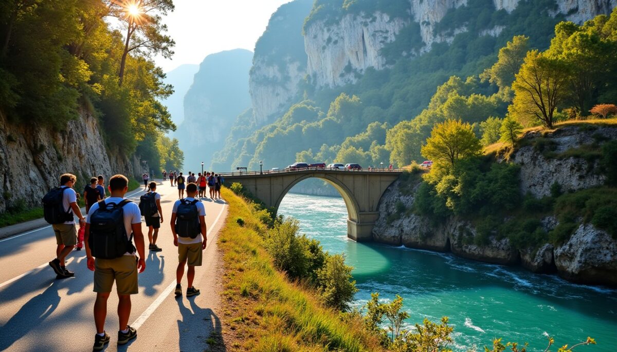 Guide pratique : Où stationner au Pont du Galetas pour explorer les Gorges du Verdon