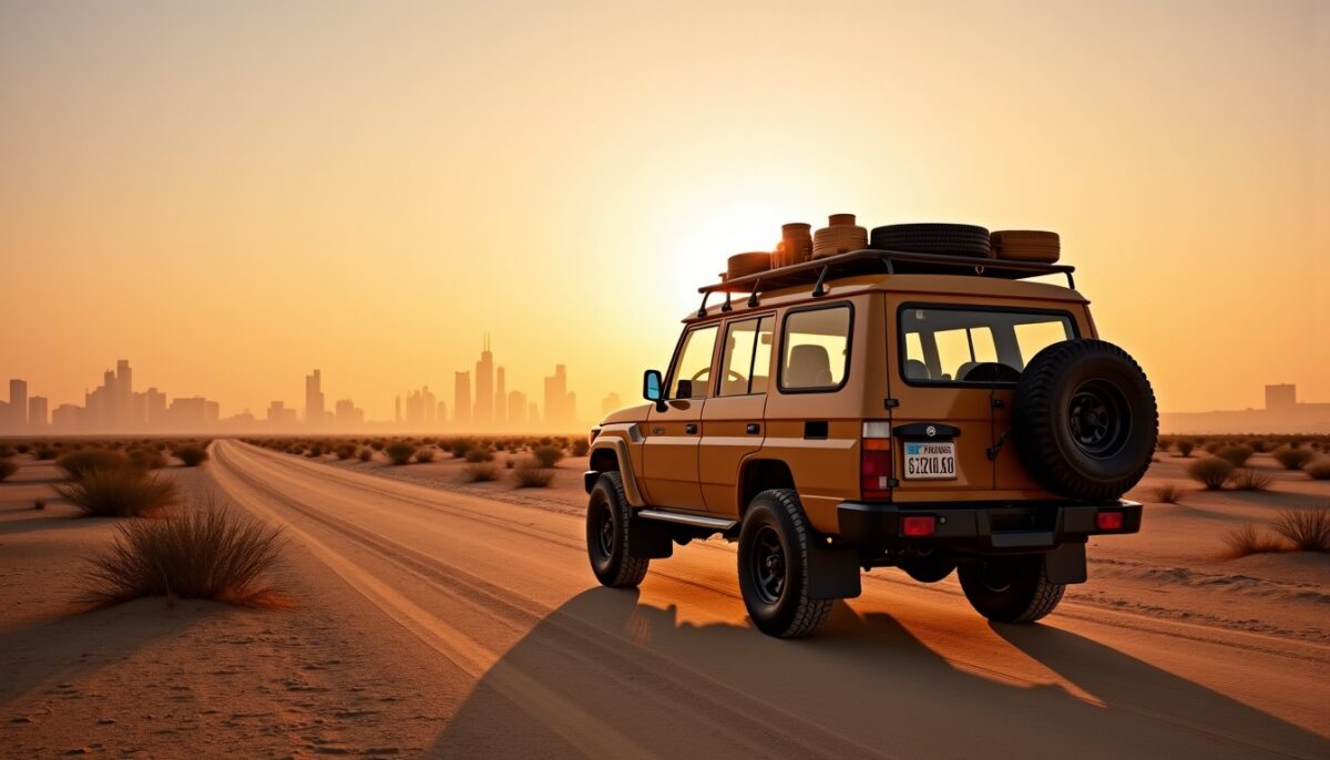 De la France à Dubaï en voiture : itinéraire, frontières et défis d’un long voyage
